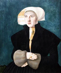 Retrato de Katharina von Holzhausen nacida Breder von Hohenstein